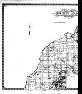 Burnett County Outline Map - Left, Burnett County 1915 Microfilm